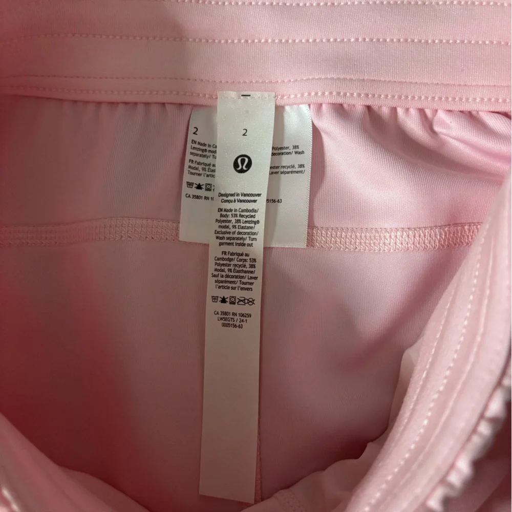 NWT Lululemon Softstreme High-Rise Pant In Strawberry Milkshake Size 2 Regular - Picture 5 of 11